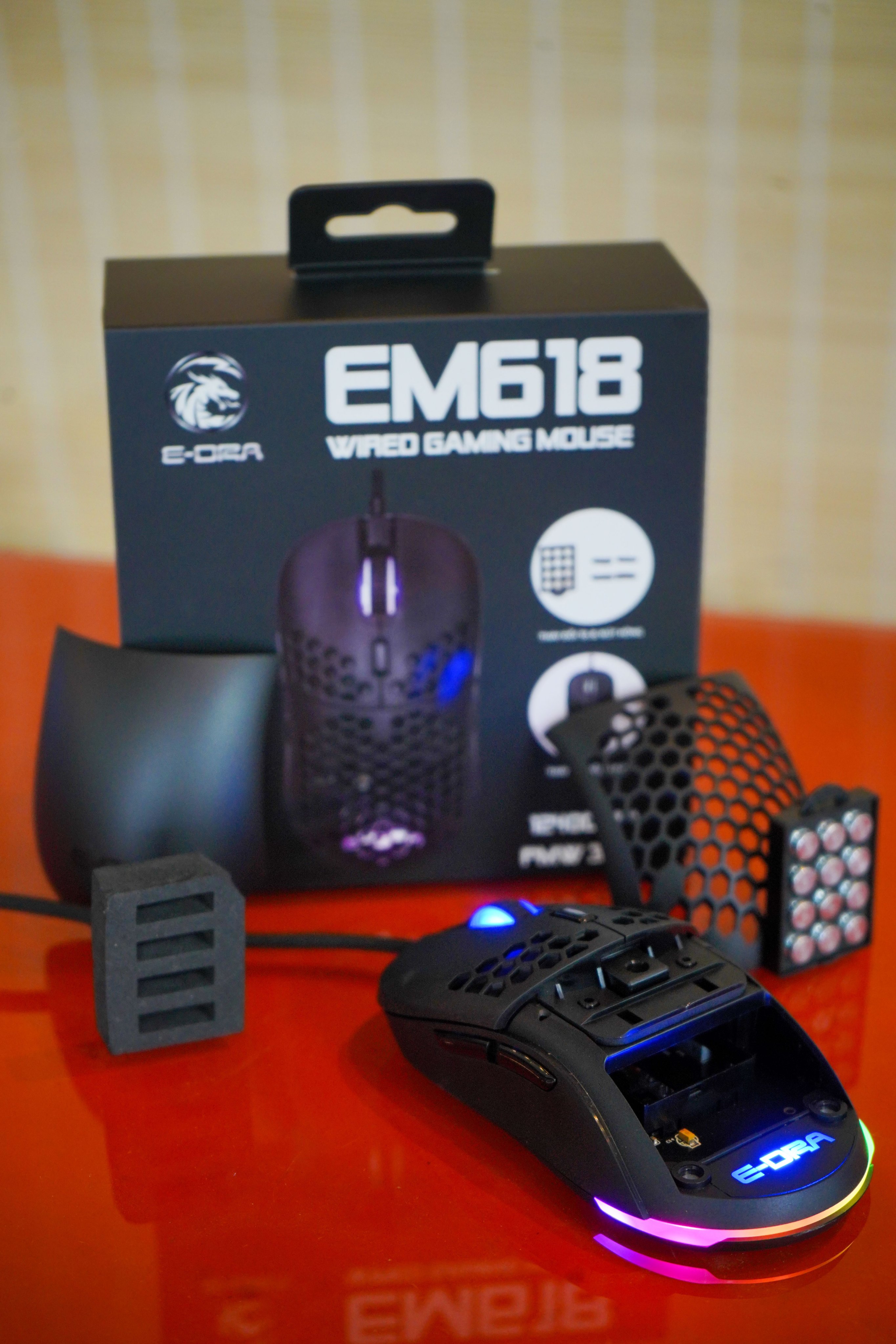 Đánh giá EM618, chuột gaming thế hệ mới “siêu linh hoạt” nhà E-Dra