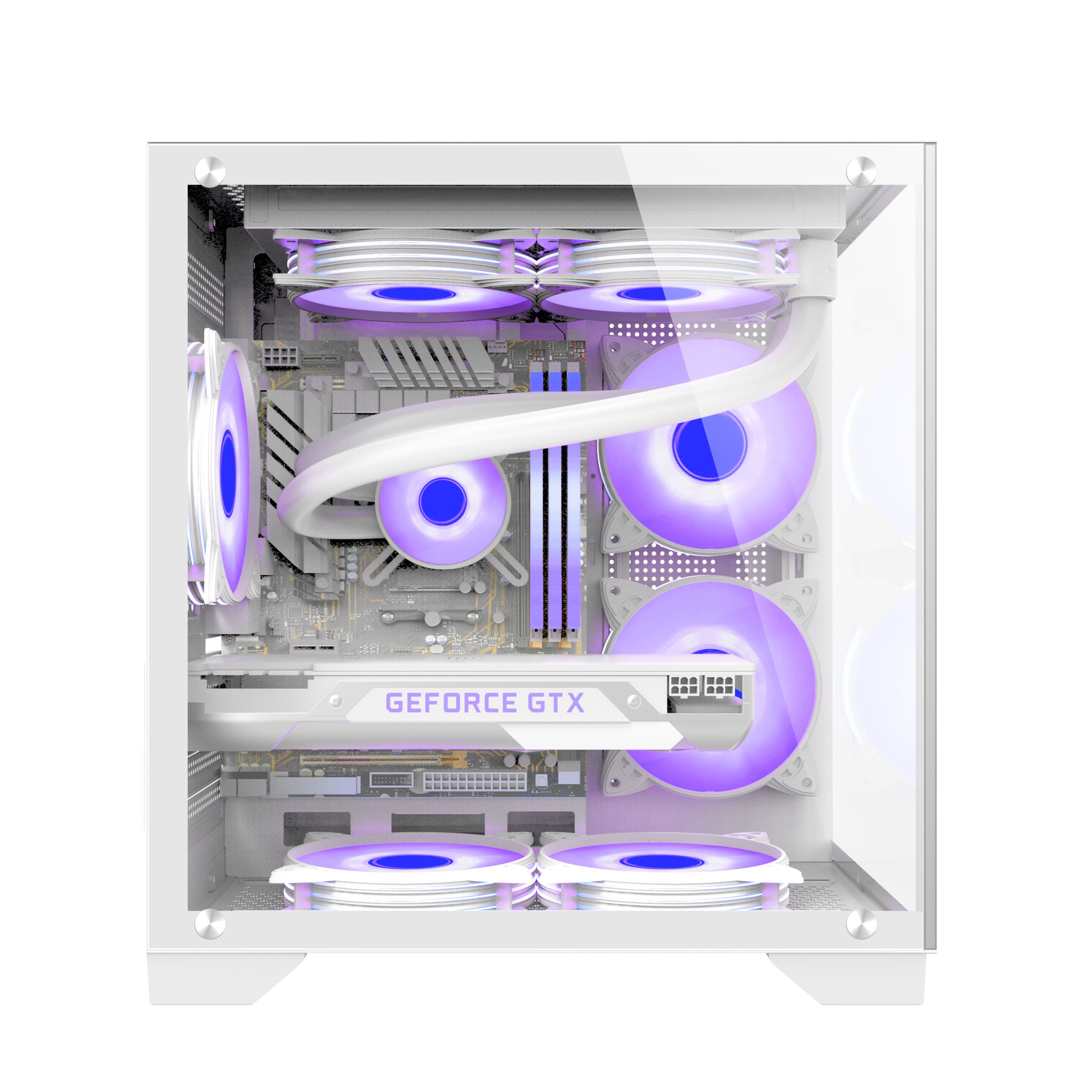 Case máy tính EDRA ECS1503 - White 