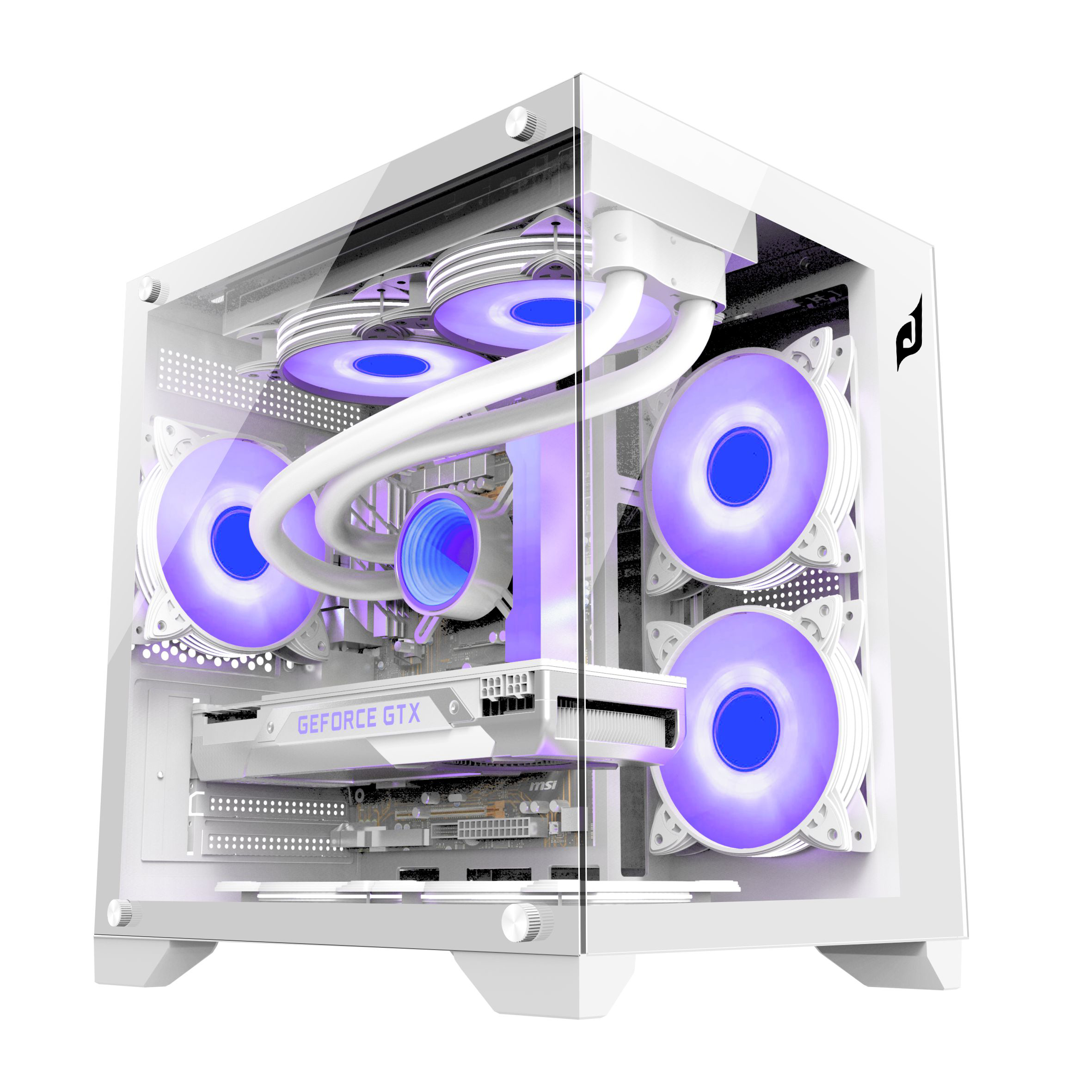 Case máy tính EDRA ECS1503 - White