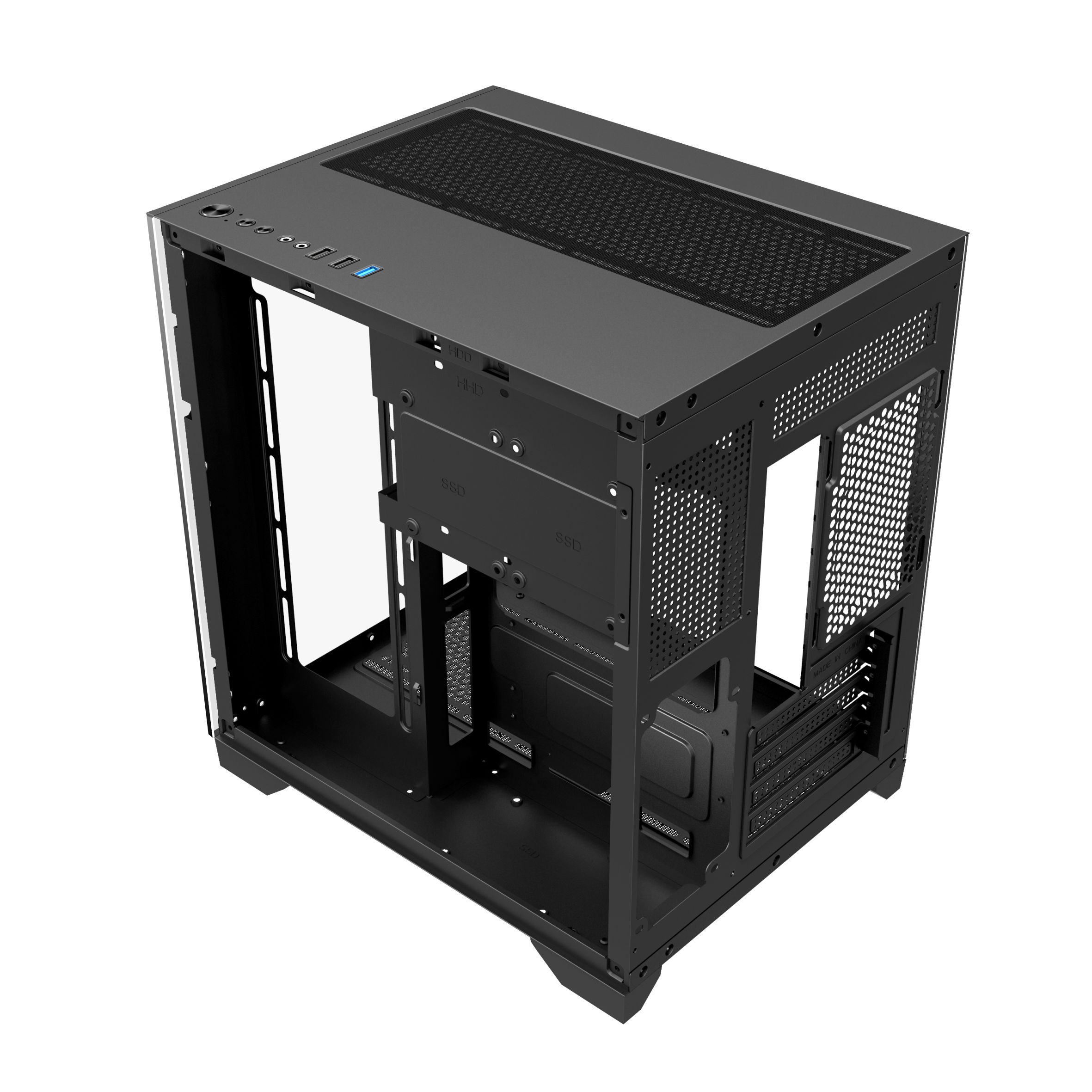 Case máy tính EDRA ECS1503 - Black 