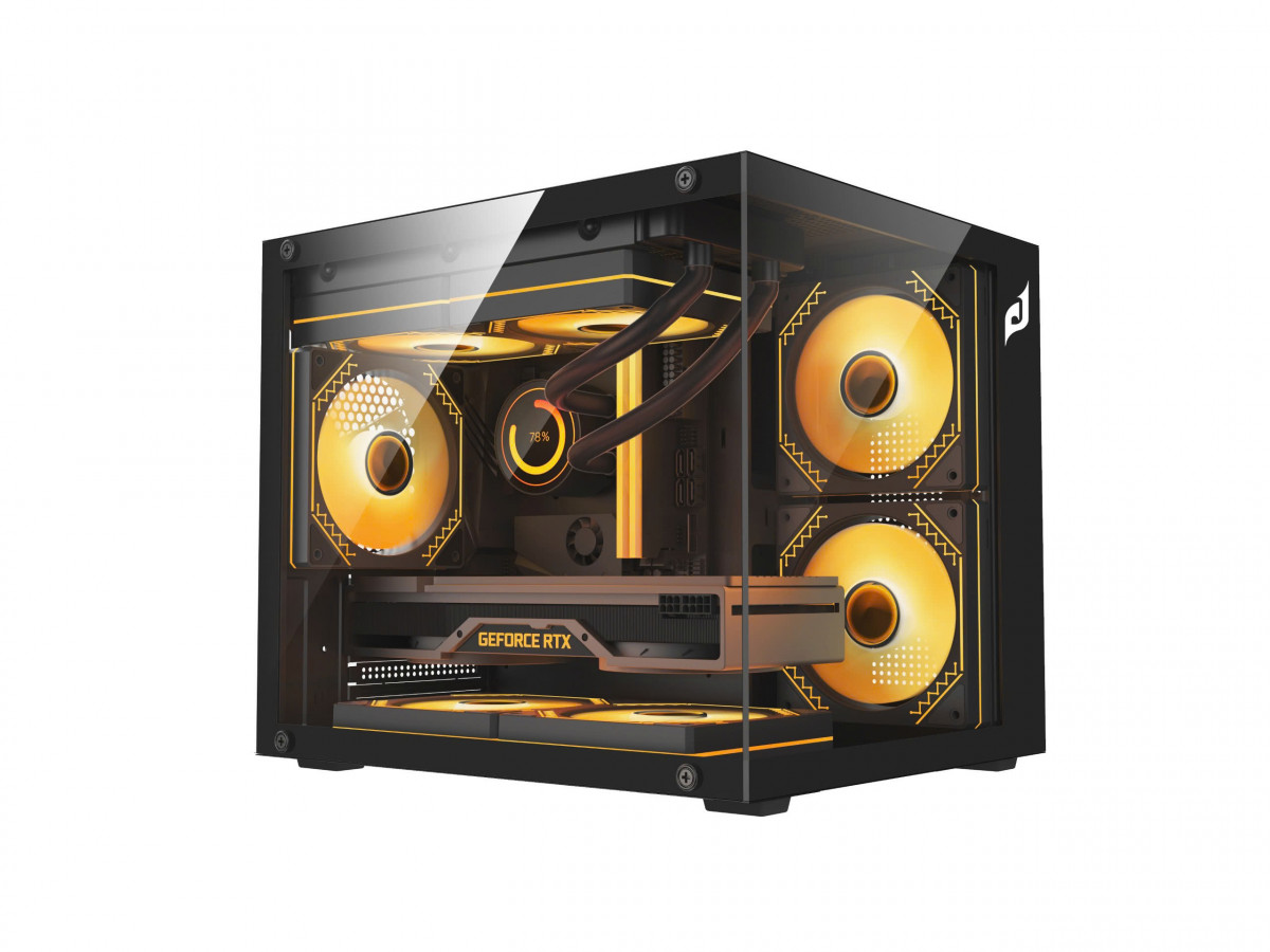 Case máy tính EDRA ECS1305 - Black