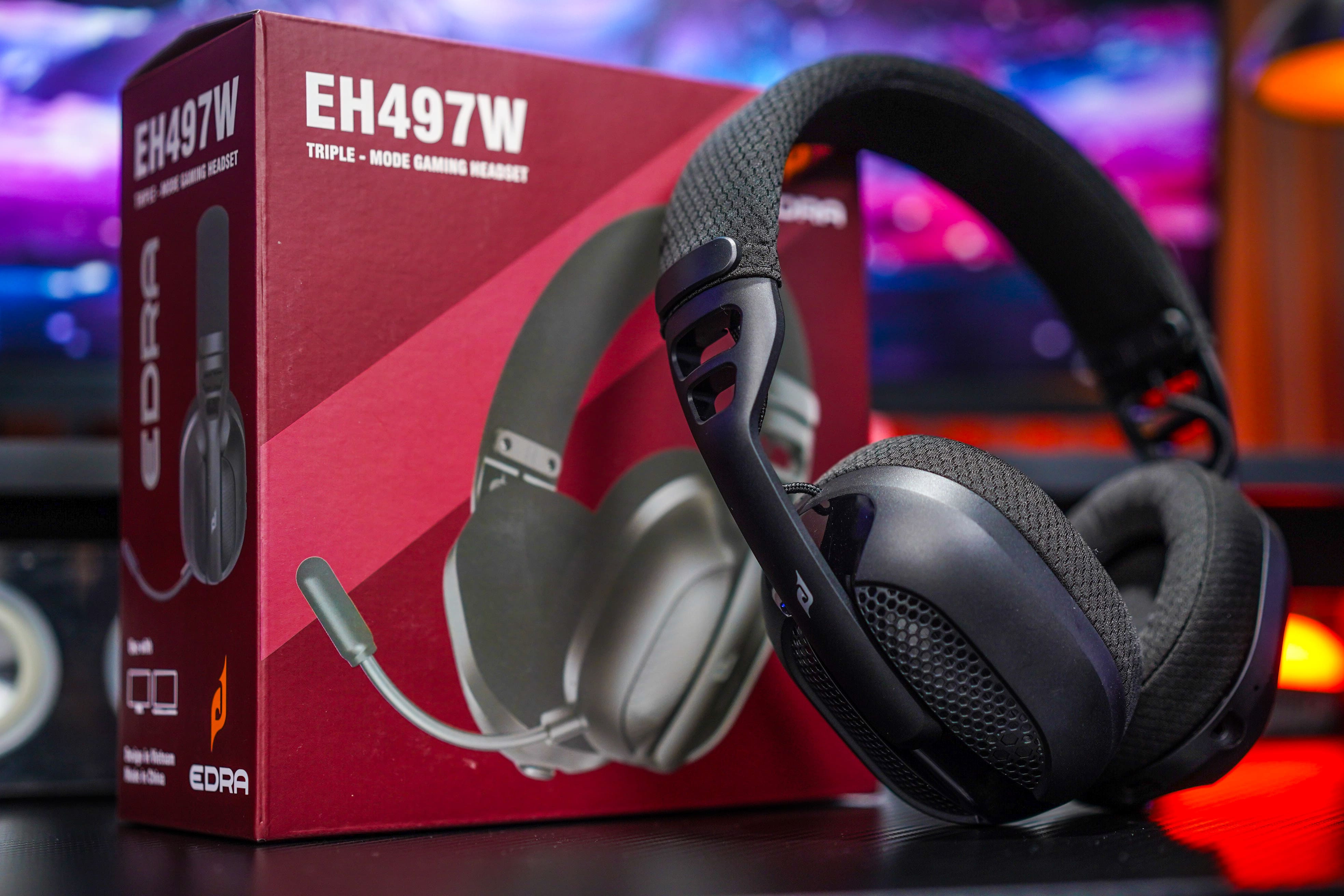 Tai nghe gaming EDRA EH497W Triple Mode