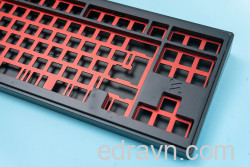 Bàn phím chơi game cơ E-DRA EK387KIT - Aluminum