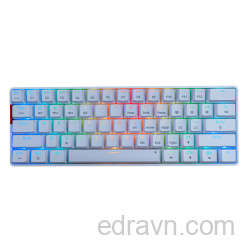 Bàn phím chơi game cơ E-DRA EK361W v3 - White