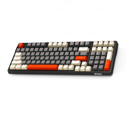 Bàn phím chơi game cơ E-DRA EK398L - Beta (Off White + Gray)