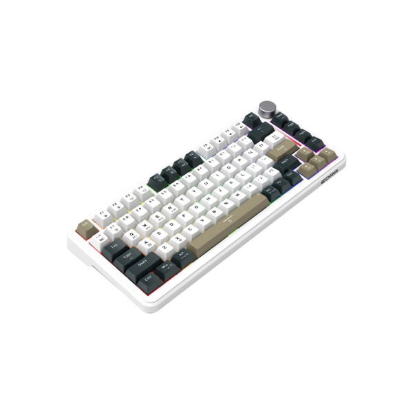 Bàn phím chơi game cơ EDRA EK375W - White