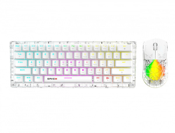 Combo phím chuột SaveM SC68
