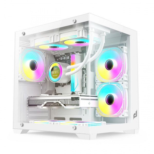Case máy tính EDRA ECS1511 White